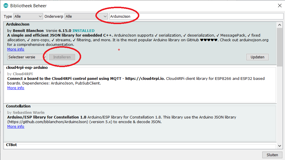 bibliotheek toevoegen