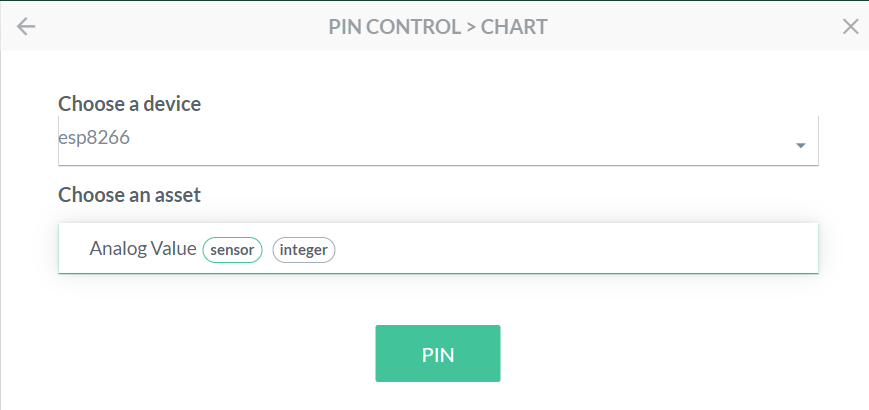 Keuze device en asset
